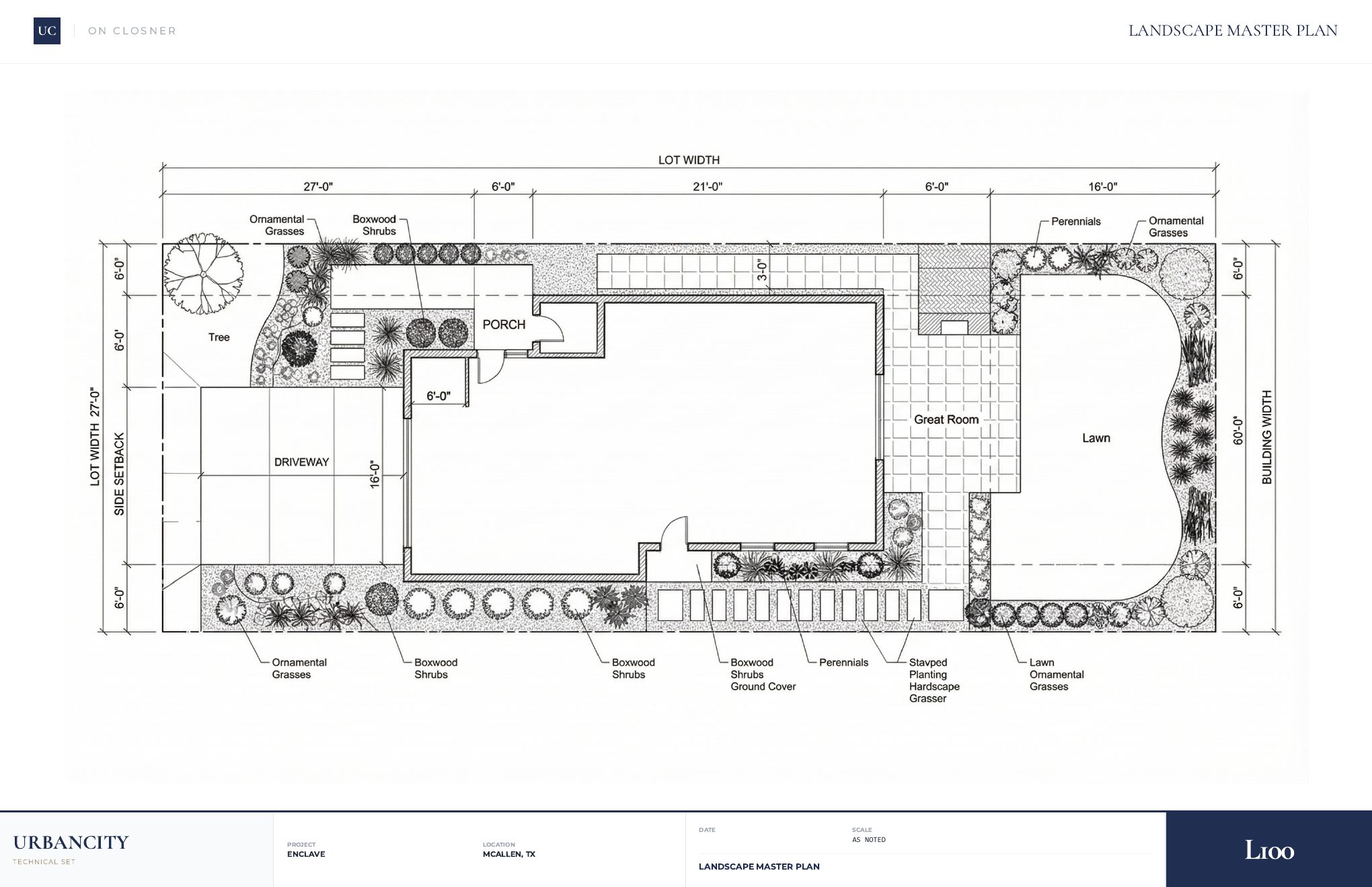 Landscape Master Plan